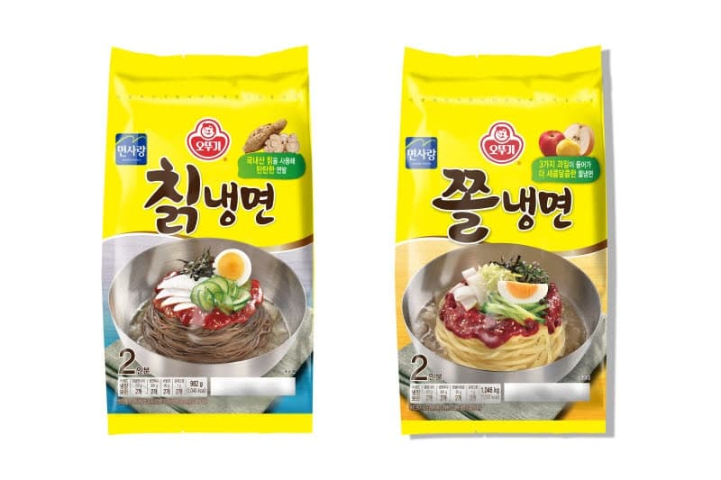 오뚜기, "전문점 스타일 냉면을 집에서" 칡냉면·쫄냉면 출시…면발 차별화