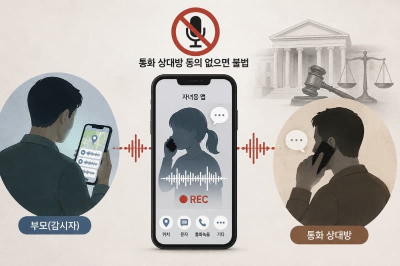 "자녀 보호용"이라더니 실시간 도청…감시앱 업자 2심도 징역 7년