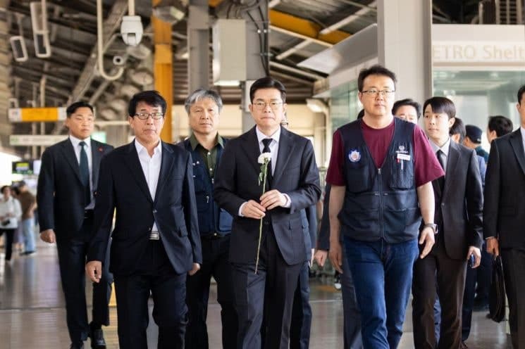 정원오, 구의역 참사 추모 "안전하게 일할 권리 있는 서울 만들겠다"