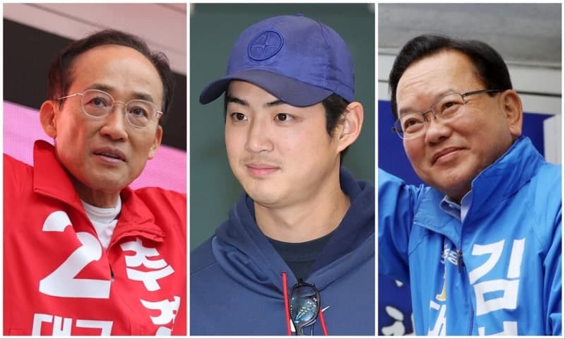삼성 구자욱 가족, 대구시장 선거 '초접전' 속 부친은 김부겸, 형은 추경호 지지