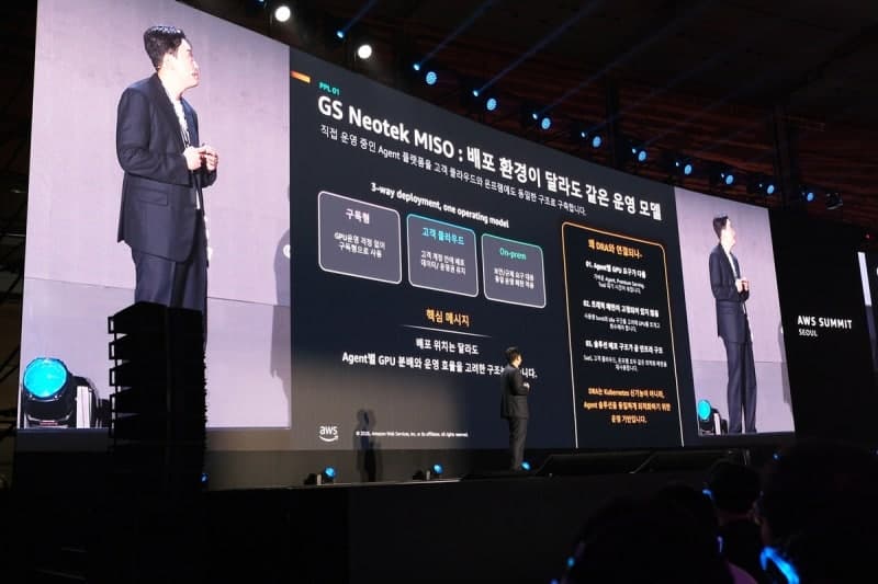 GS네오텍, 'AWS 서밋 서울 2026'서 생성형 AI·보안 거버넌스 솔루션 공개