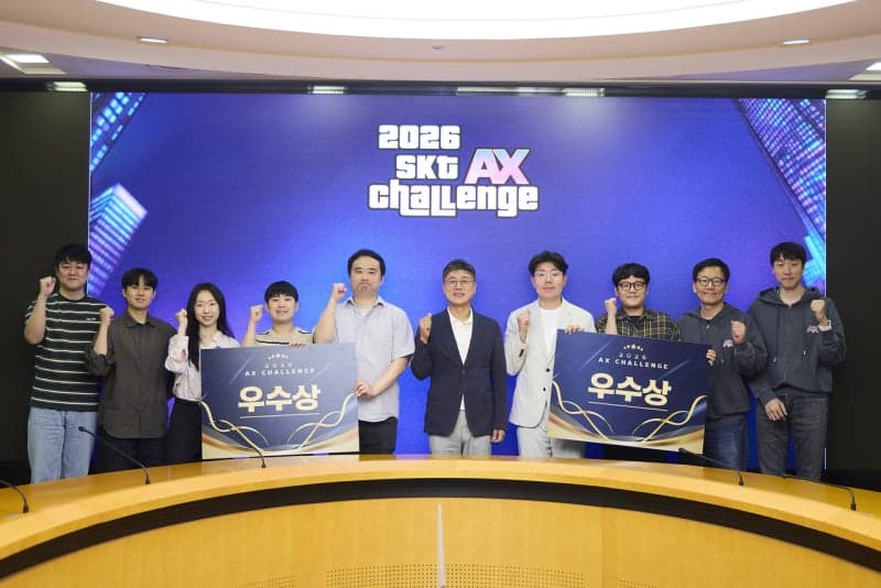 SKT, 사내 해커톤 'AX 챌린지' 성료…"비개발자도 AI 앱 뚝딱"