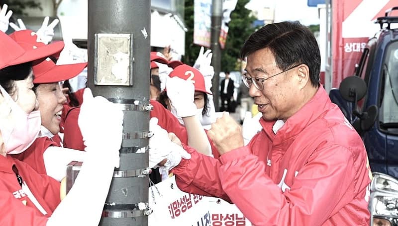 신상진 후보, 모란시장 출정식 "성남은 충분한 잠재력이 있는 글로벌 도시" 강조
