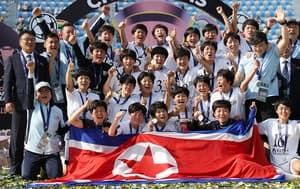 北 '내고향' 여자축구 우승 보도…경기 장소 언급 없이 "자랑찬 경기 성과" 강조