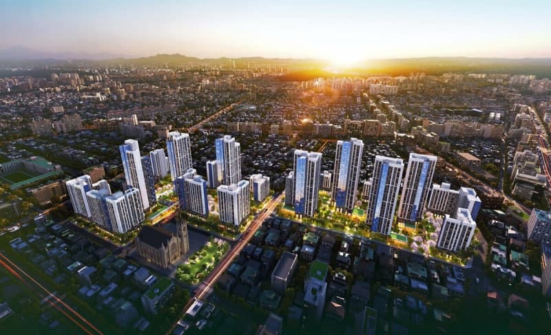 호반건설, 면목동 정비사업 3곳 연속 수주…1391가구 브랜드타운 조성 본격화