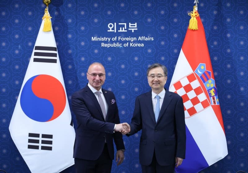 조현, 크로아티아 외교장관과 회담…방산·에너지·배터리 미래지향적 협력 논의