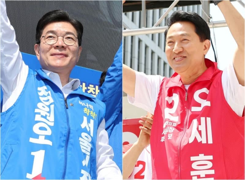 오세훈 "정원오, 부동산 무능" vs 정원오 "오세훈 때 줄어든 일자리 늘릴 것"…치열한 신경전