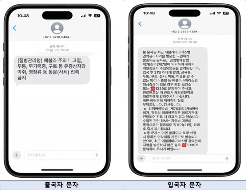 질병청, 에볼라 확산에 검역 강화…중점검역관리지역 5개국으로 확대
