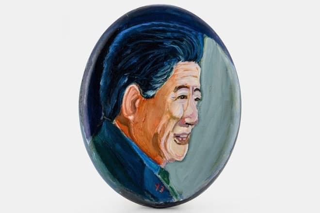 부시가 그린 노무현 초상화 첫 공개…봉하마을 특별전 '안녕하세요 노무현입니다' 눈길