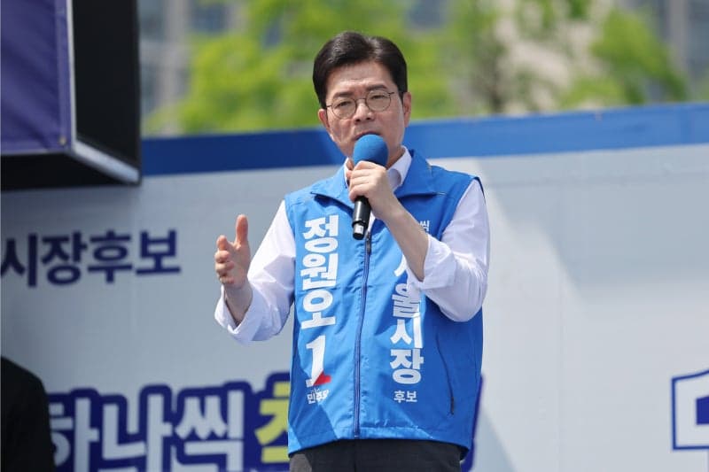 정원오 "서울선거 박빙 승부될 것…吳가 되면 李 정부와 4년 충돌"
