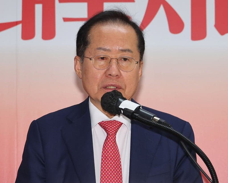 홍준표 "김부겸 지지, 靑 부탁 아냐…대구 미래 위한 선택"