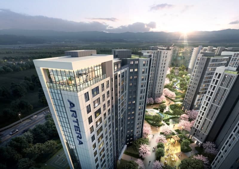 금호건설, 부산 에코델타시티 8블록에 1057세대 '아테라' 짓는다