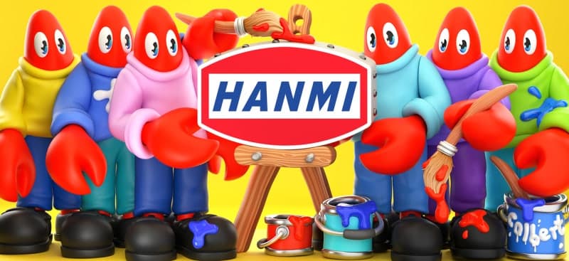 한미반도체, 팝 아티스트 필립 콜버트와 두 번째 협업 "랍스터가 그린 HANMI" 아트워크 공개