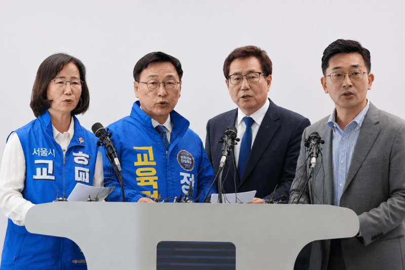 서울교육감 진보 단일화 '난망'…정근식 "단일화 가능" vs 한만중 "완주" 설전
