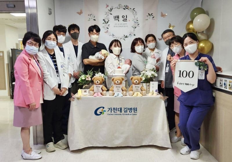 "임신 24주 세쌍둥이와 산모 지켜라" 광주→인천 헬기 이송…건강히 백일 맞아