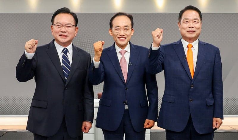 김부겸·추경호, TV토론서 신공항 재원·경제 공약 두고 격돌…'주적 누구냐' 질문도