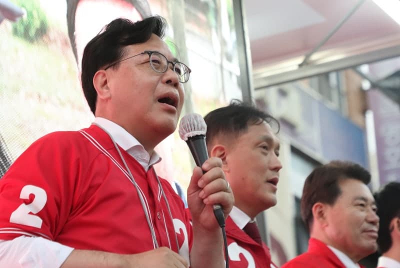 송언석 "김경수·전희영 단일화, 도합 전과 6범 범죄자 야합…더불어통진당 증명"