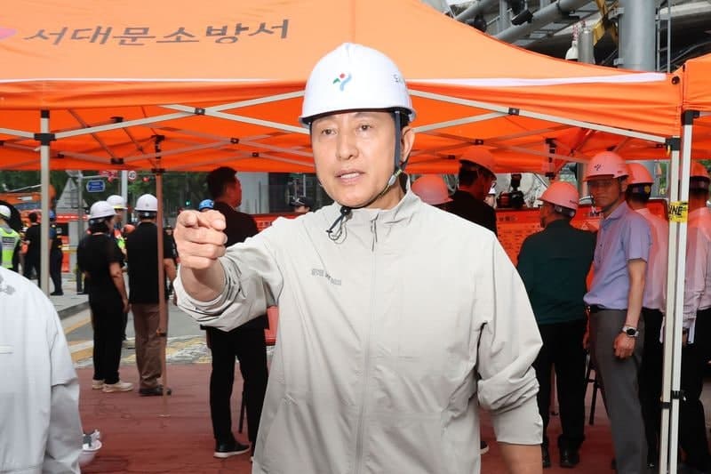 오세훈, 유권자 소통 위해 경찰 경호 중단 요청…전담팀 철수