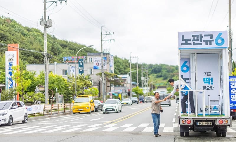 노관규 순천시장 후보, "인구 3만3000명 신대지구 고교 설립 최우선 과제"