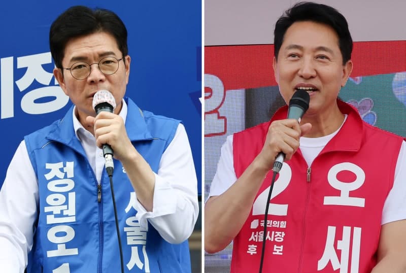 정원오·오세훈 오늘 밤 첫 TV 토론 맞대결…'부동산·안전' 공방 예상