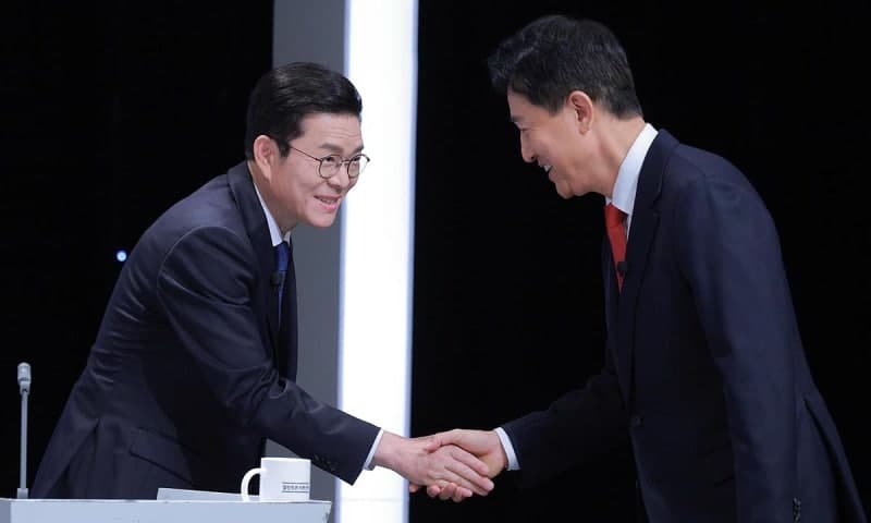 오세훈 "서울 정상화 위해 사력" vs 정원오 "10년 무능 심판"…TV토론 격돌