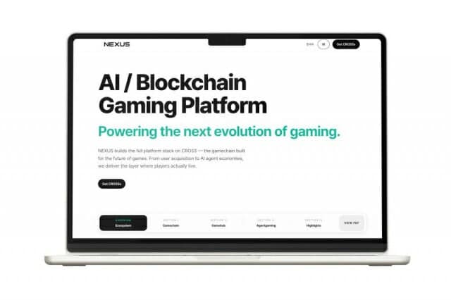 "비개발자가 AI로 직접 만들었다"…넥써쓰, 공홈 개편…AI·블록체인 게임 풀스택 전략 공개