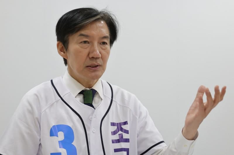 조국 "투표로 단일화 해달라…평택 발전에 정치적 명운 걸었다"