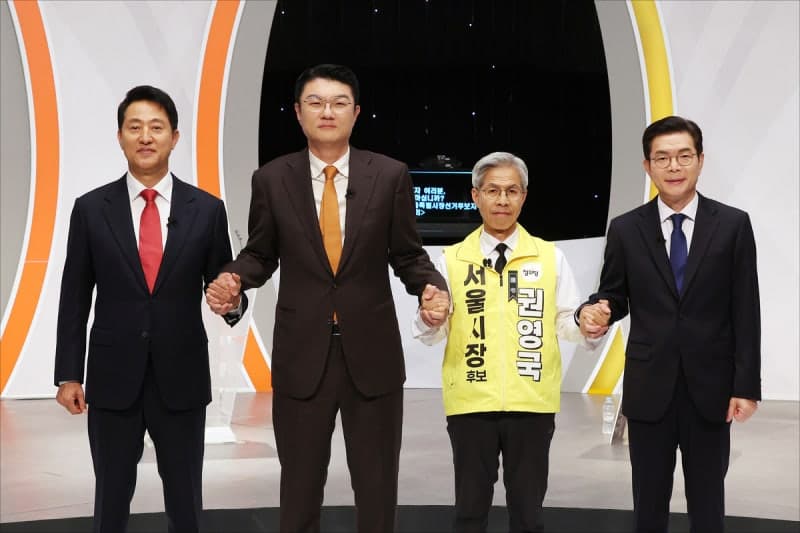 정원오 "오세훈 약속 못 지켜" 오세훈 "박원순이 제초제"…'부동산' 충돌