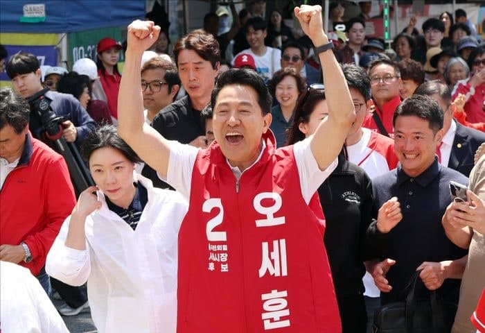 오세훈, "사즉생 각오" 88시간 무한책임 유세 돌입