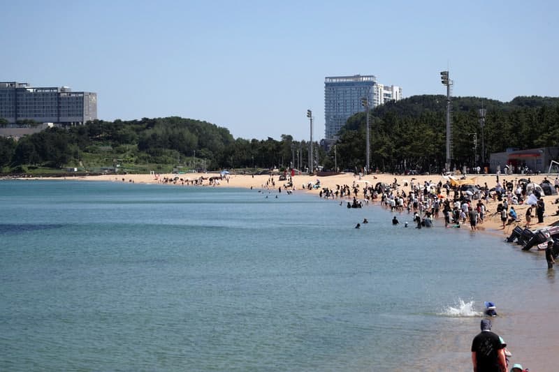 삼척 34.5도, 동해 33.6도 '벌써 여름'…강원 5월 역대급 무더위 기온 경신