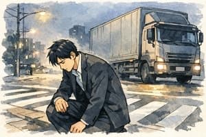 '신호 위반' 화물차, 횡단보도 신혼부부 덮쳐 임신부·태아 사망...운전자는 집유