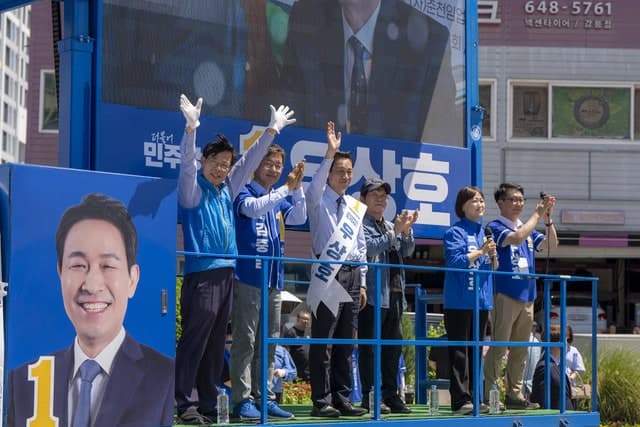 우상호 "강릉 AI 데이터센터, 강원 역사상 최대 규모 민간 투자" 강조하며 동해안 민심 공략