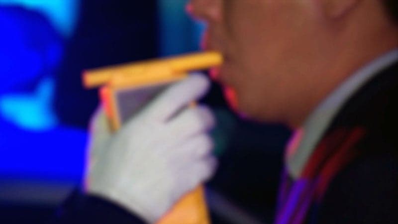 음주측정 거부하고 수십km 도주, 순찰차 들이받은 40대 체포