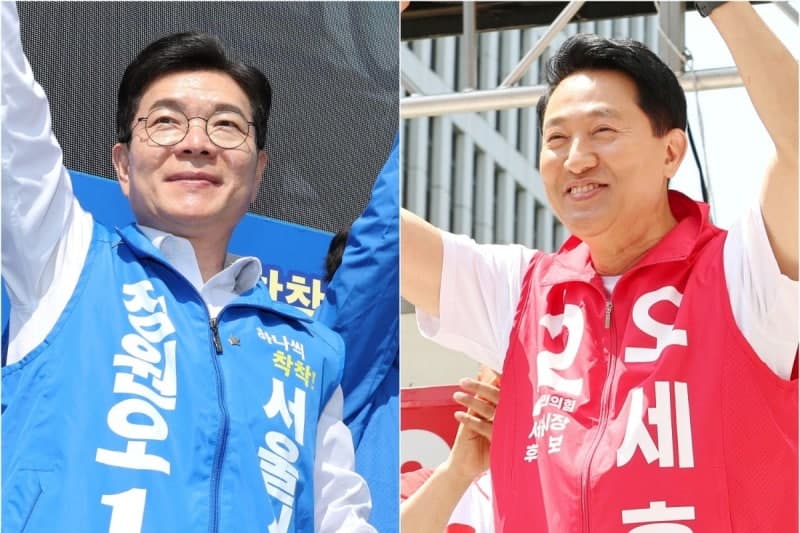 지방선거 D-3, 여야 총력전…박근혜·MB 지원 유세 '공방'