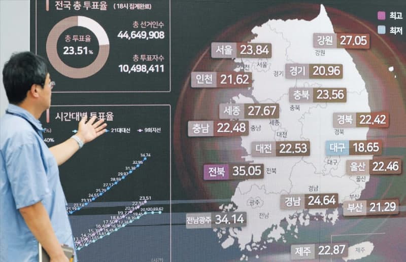 지방선거 사전투표율 역대 최고, 여야 엇갈린 해석
