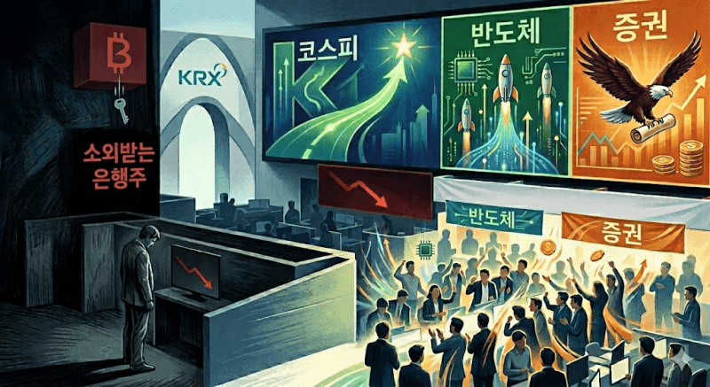 반도체 랠리 속 '지지부진' 은행株, 하반기 금리 인상과 주주환원 정책으로 반등 신호탄 될까?