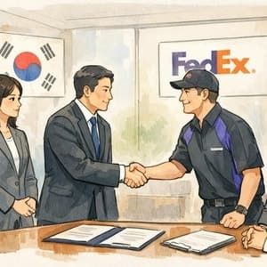경과원-페덱스, 경기도 중소기업 국제 물류비 최대 60% 할인 협약 체결