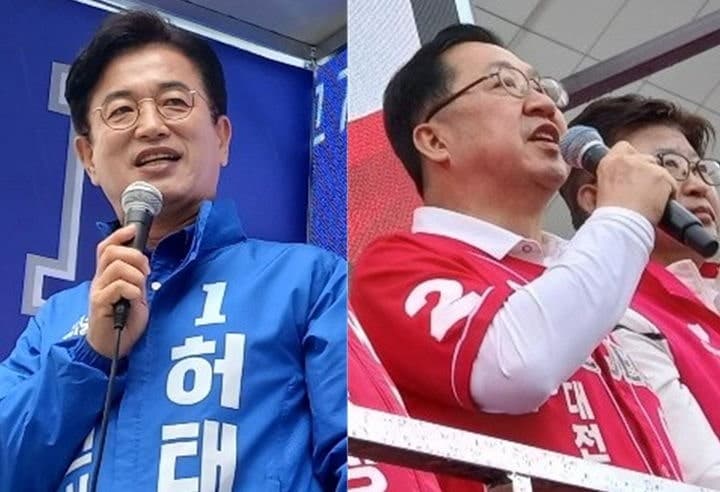 한화에어로스페이스 폭발 사고에 대전시장 후보들 “선거운동 중단” 애도 표명