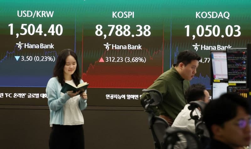 환율, 5개월여만에 최대 폭 '널뛰기'…3.6원 내린 1,504.3원