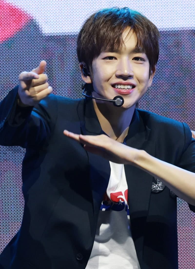 아이딧 김민재, 거꾸로 찍은 영상에 '일베 논란'…"특정한 의도 없다"