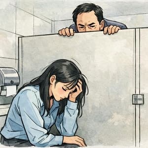 출소 5개월 만에 또…여자화장실서 용변 훔쳐본 50대男, 징역 10개월 실형