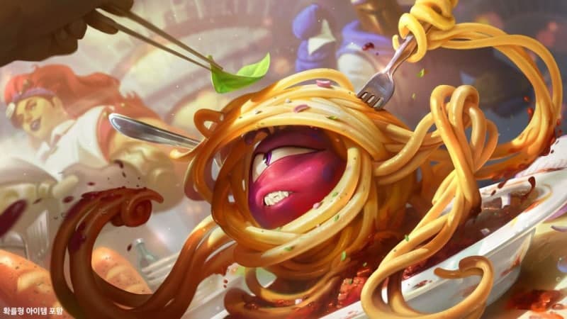 라이엇 게임즈 LoL, '나폴리 맛피아' 권성준 셰프와 '스파게티 벨코즈' 협업 영상 공개