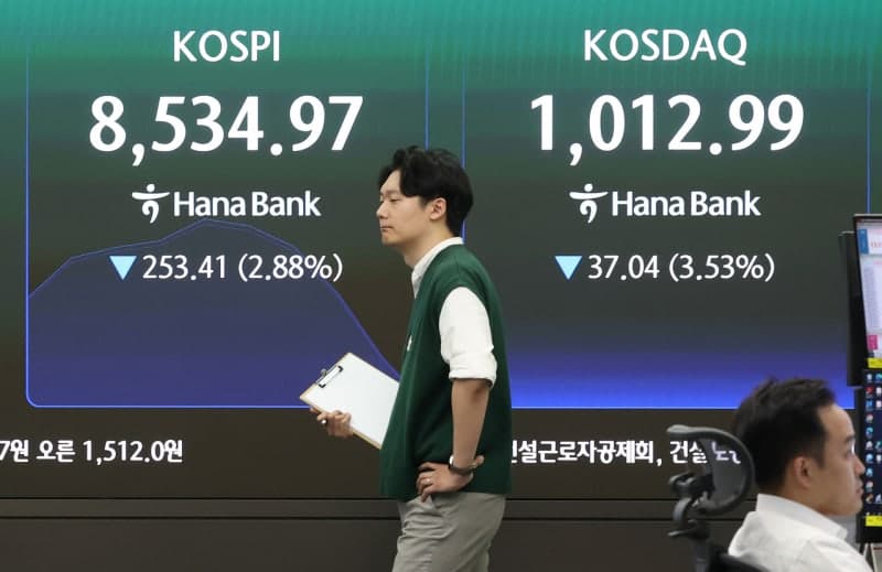 한국 증시, AI 반도체 랠리로 인도 제치고 세계 6위 시가총액
