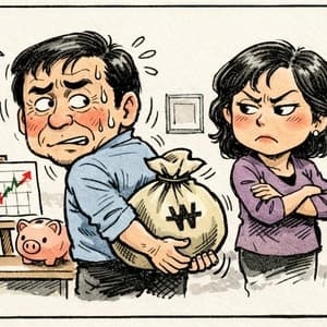 "아내 몰래 1억 벌었는데…" 주식 투자, 부부간 신뢰 문제로 고민 화제