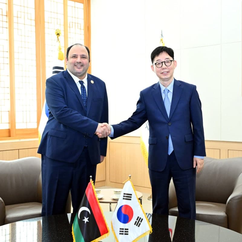 박윤주 외교1차관, 리비아 장관 면담…"한국 기업 진출 확대 기대"