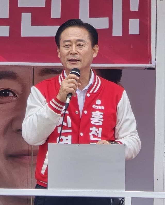 선거 하루 앞둔 신영재 후보 "시작한 신영재가 홍천 발전 완성하겠다"