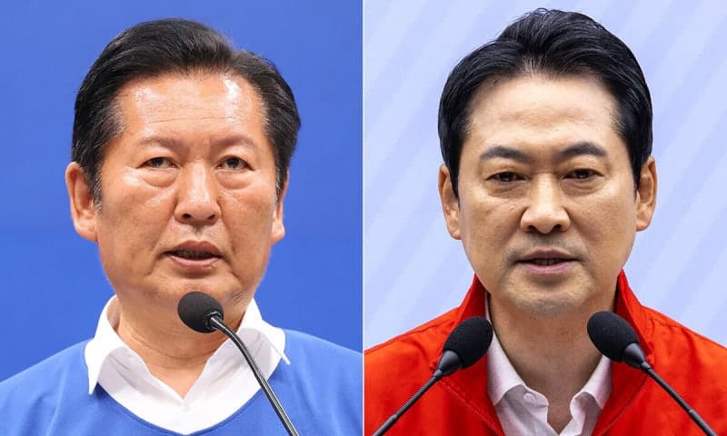 6.3 지방선거 D-1, 여야 총력 유세…격전지 표심에 지도부 운명 달렸다