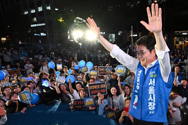 정원오 "시민 꿈 이뤄지는 서울"…오세훈, 눈물 속 피날레 유세