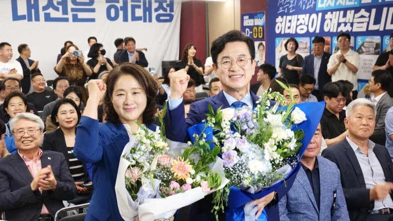 허태정 대전시장 당선 확실, "민생회복과 무너진 대전시정 재건 집중"