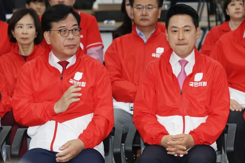 송언석, 출구조사 결과에 "국민 선택 겸허히 수용…접전지, 마지막까지 기다려야"
